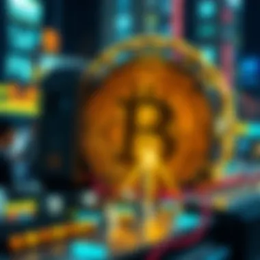 A visual representation of blockchain technology