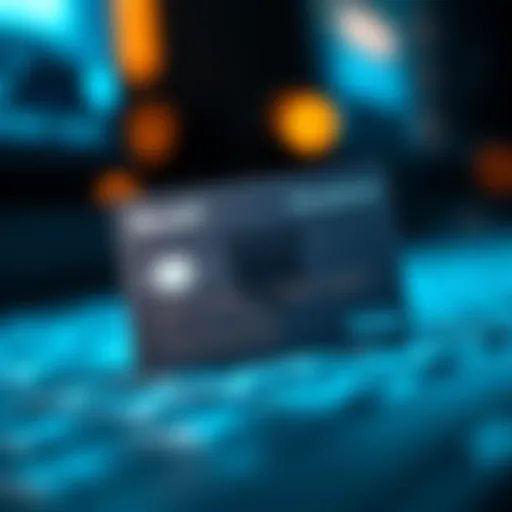 BlockFi Rewards Card Design A visual representation of the BlockFi Rewards Card showcasing its sleek design and cryptocurrency integration