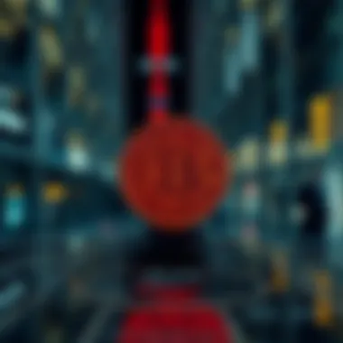 Visual representation of regulatory frameworks in cryptocurrency