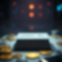 Illustration of a secure paper wallet layout