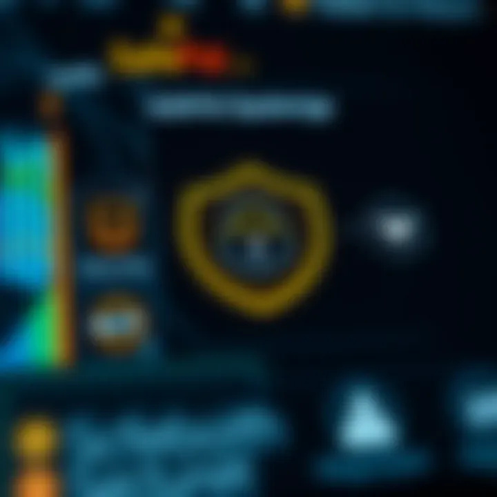 A close-up of security features within the SafePal wallet application.