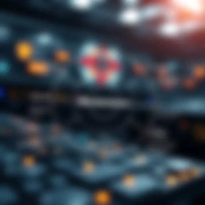 Diagram illustrating unique characteristics of blockchains