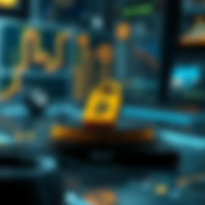 Artwork illustrating crucial security measures for online wallets