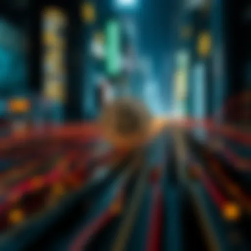 Illustration of crypto lending rates dynamics