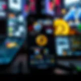 Overview of cryptocurrency news applications on various devices