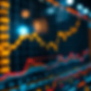 Market trends illustrated through a line chart