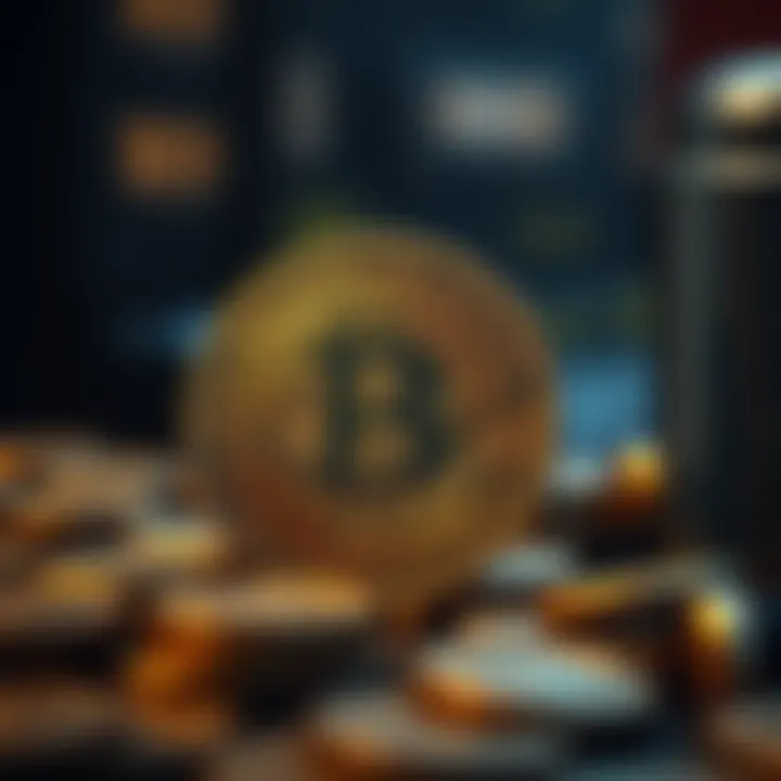 Illustration of cryptocurrency investment considerations