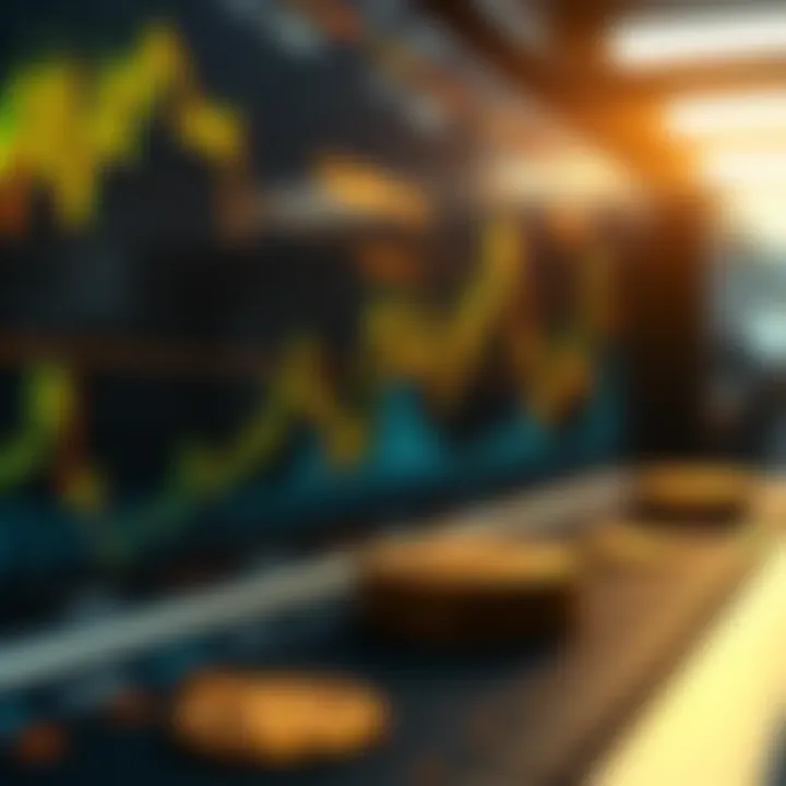 Visual analysis of cryptocurrency positioning and trends