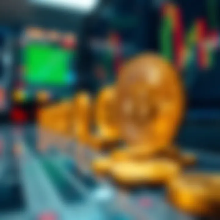 Illustration of cryptocurrency trading strategies related to short squeezes