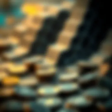 Cryptocurrency Volatility Trends Visual depiction of cryptocurrency volatility trends