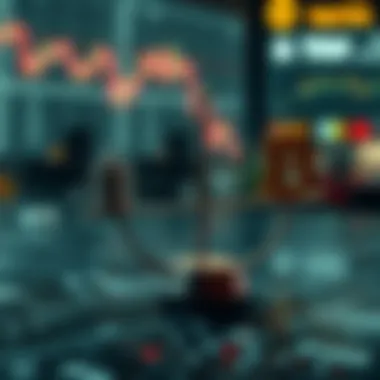 Conceptual image illustrating risk and reward in trading