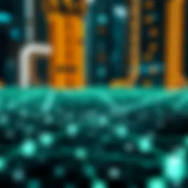 Visual representation of Polkadot's network architecture