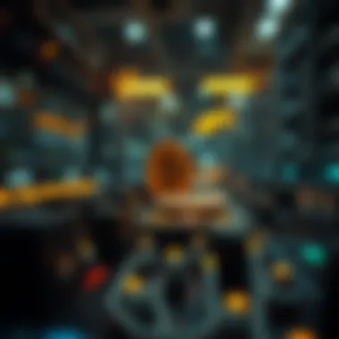 A conceptual image displaying the future challenges of Digital Currency Group