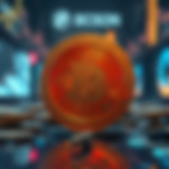 Digital Collectibles Powered by Cryptocurrency Creative concept of digital collectibles powered by cryptocurrency