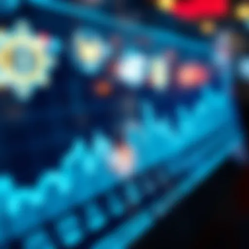 Market Trends in Cryptocurrency Graph showing cryptocurrency market trends