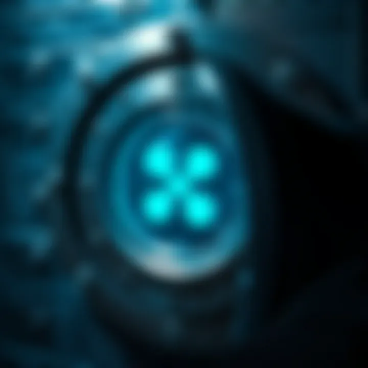 A secure vault symbolizing the security measures of Ripple wallets.