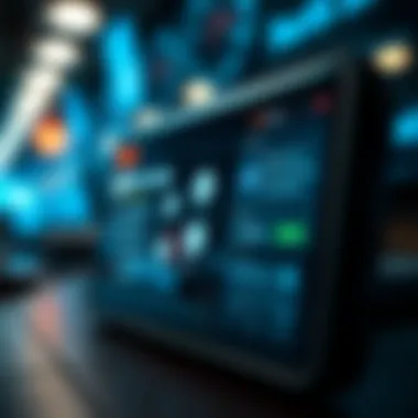 A digital representation of a Ripple wallet interface showcasing features.