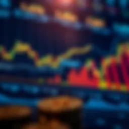 Cryptocurrency market analysis chart
