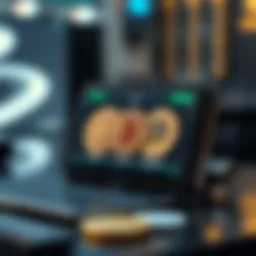 A digital wallet displaying various cryptocurrencies