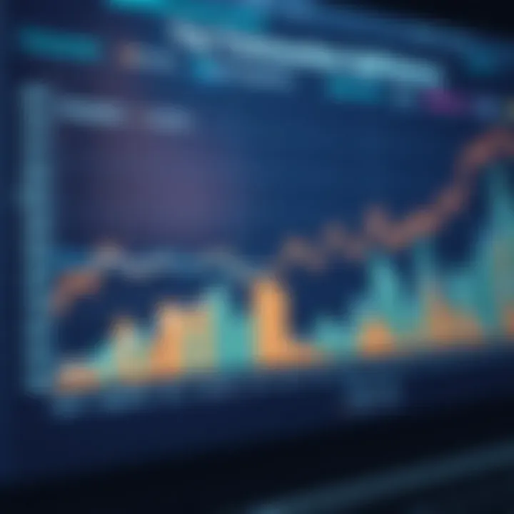 Comparative Analysis of Transaction Efficiency A graph showcasing transaction speeds and fees