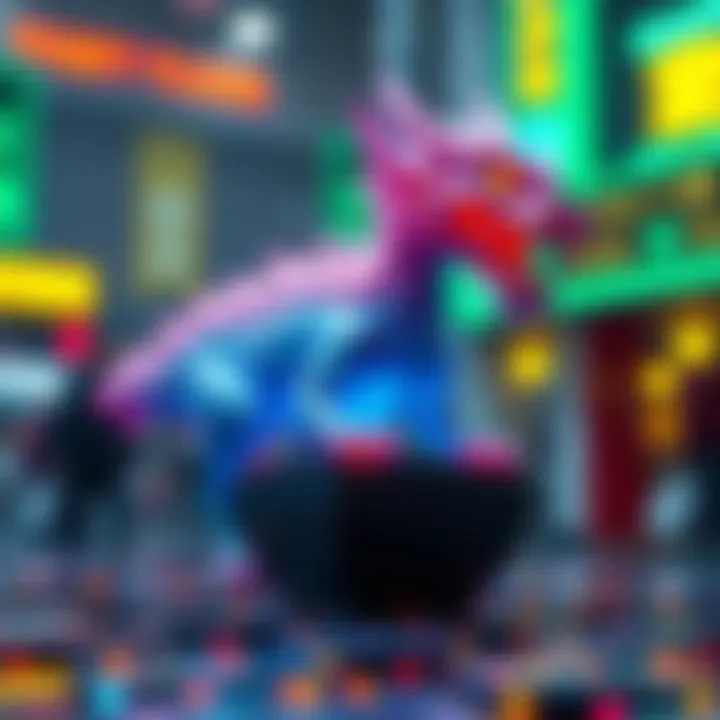 Blockchain Technology Behind Dragon Ball NFTs Visual depiction of blockchain technology supporting Dragon Ball NFTs