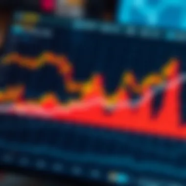 Graph illustrating cryptocurrency market trends and ETF influence