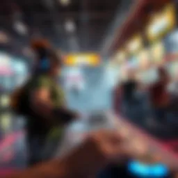 Dynamic gameplay in an NFT game showcasing character upgrades