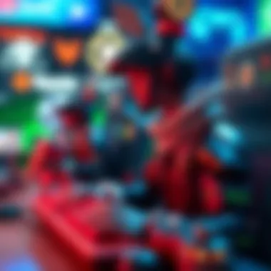 Showcase of unique NFTs available in gaming