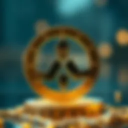 Symbolic representation of Gala altcoin