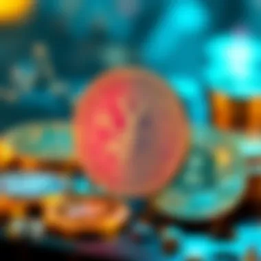 Visual comparison between digital yuan and traditional cryptocurrencies