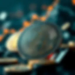 Conceptual representation of digital currency evolution