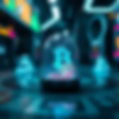 Conceptual image of virtual ownership