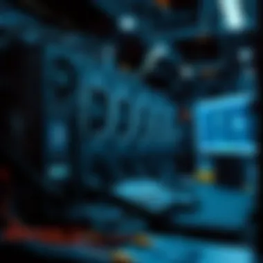 Setup of a cryptocurrency mining operation