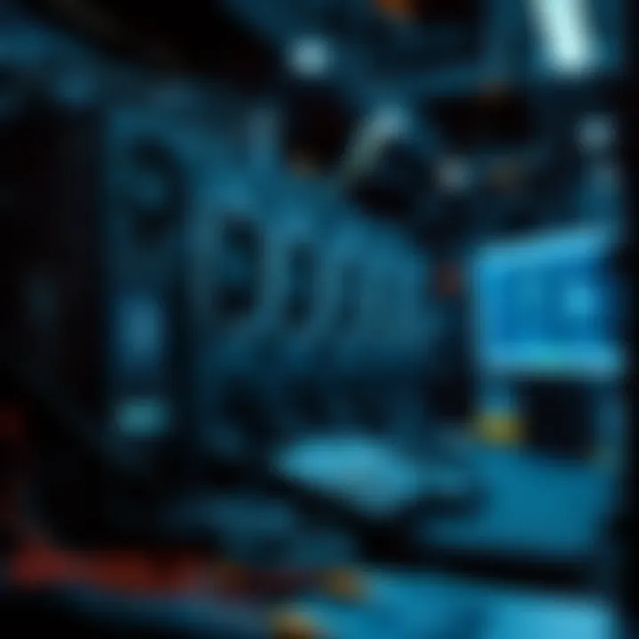 Setup of a cryptocurrency mining operation