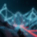 A visual representation of the Avalanche Network architecture showcasing its unique technology