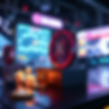 Illustration of digital assets used in NFT games