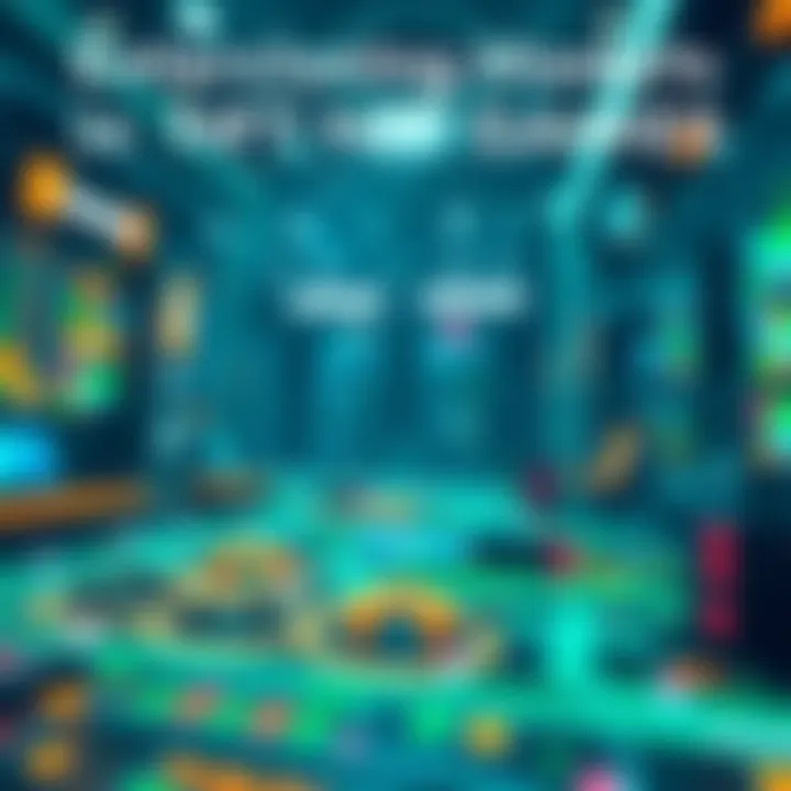 Infographic depicting economic models of NFT games