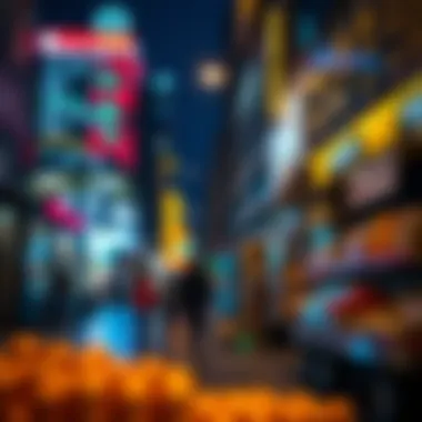 Visual representation of NFT marketplace transactions