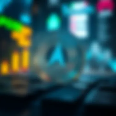 Digital representation of SpaceX Coin