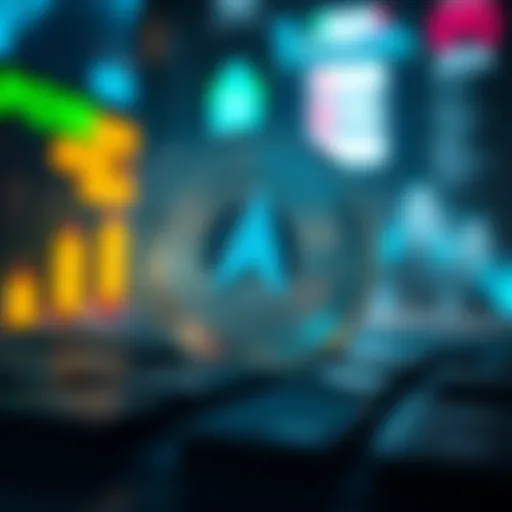 Digital representation of SpaceX Coin