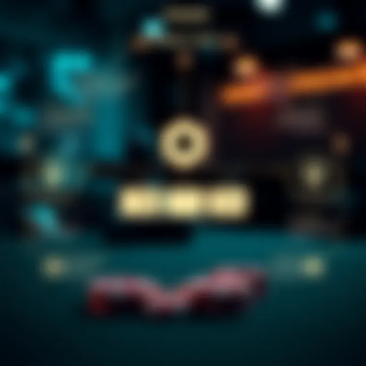 A diagram depicting the regulatory framework for blockchain poker