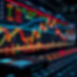 Conceptual illustration of options trading dynamics