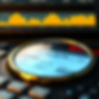 Detailed view of options break even price calculator interface