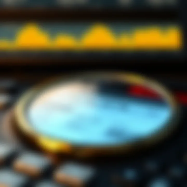 Detailed view of options break even price calculator interface