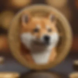 Visual representation of Shiba Token logo