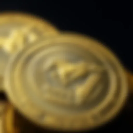 Navy Mustang Coin close-up with intricate design details