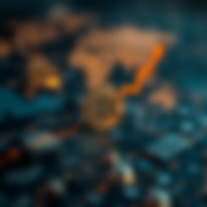 Cryptocurrency Growth in Aid Graph illustrating the growth of cryptocurrency in global aid