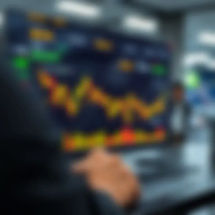 User interface showcasing an intuitive trading platform