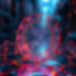 Visual representation of FTM Coin's blockchain technology