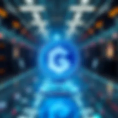 Visual representation of GoCoin's platform functionality